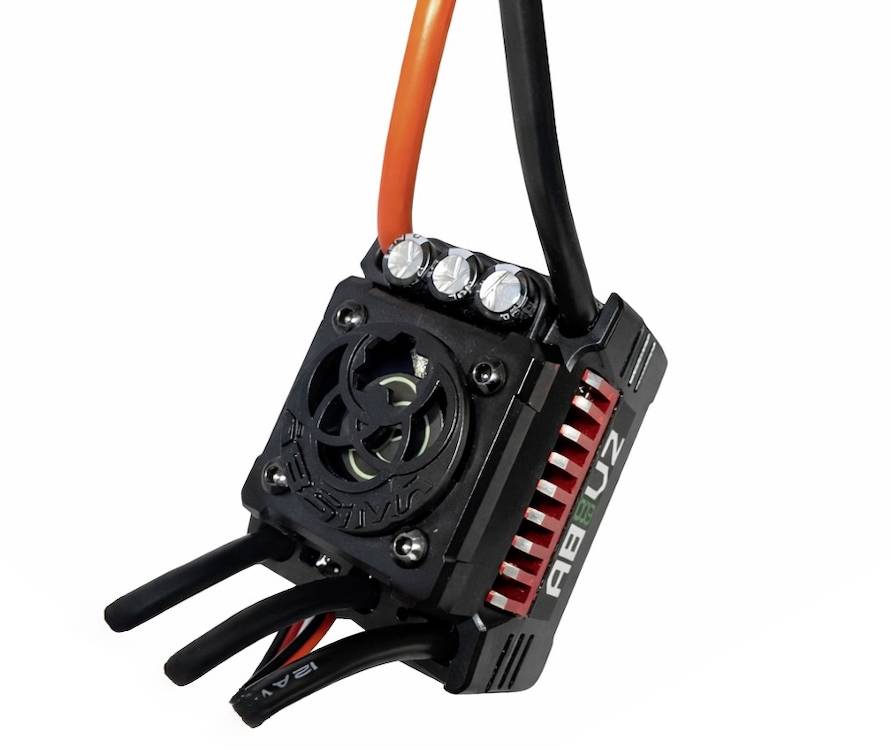 Absima 1:8 Brushless Set THRUST-V2 - 150A 4275/2000KV Modellautó brushless menetszabályozó Terhelhetőség (max. A): 950 A-1