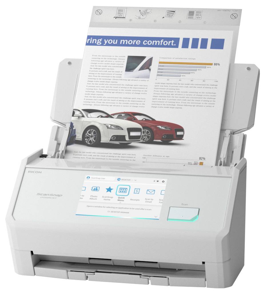Ricoh ScanSnap IX2500 Dokumentumszkenner A4 600 x 600 dpi 45 oldal/perc-2