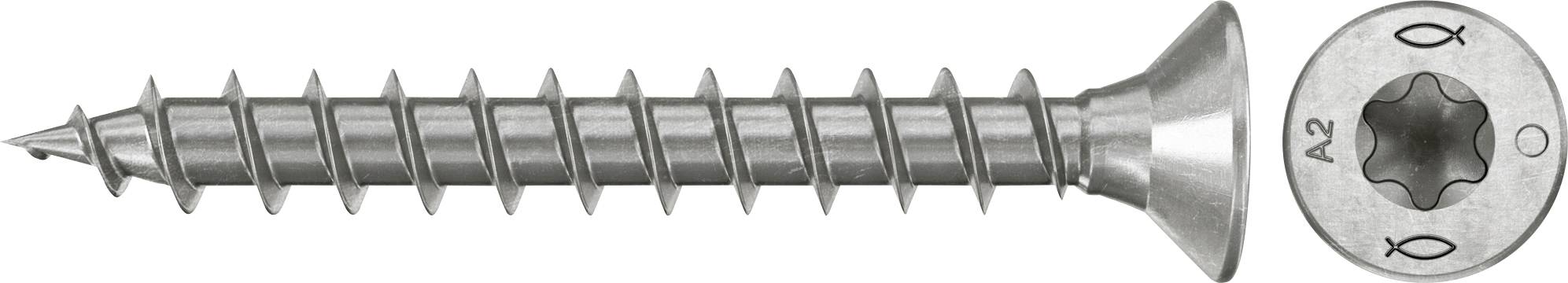 Fischer 574052 Szorítólemezes csavarok 3 mm 16 mm TX Rozsdamentes acél 200 db