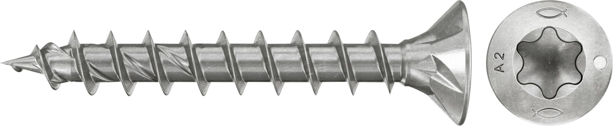 Fischer 574061 Szorítólemezes csavarok 3.5 mm 35 mm TX Rozsdamentes acél 200 db