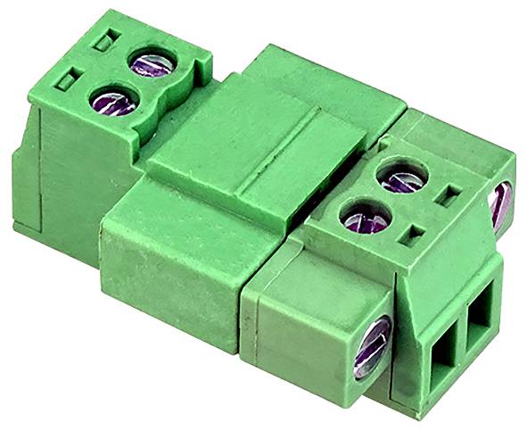 Donau Elektronik H381-02 Összekötő hajlékony: 0.08-1.5 mm² merev: - Pólusszám: 2 1 db-1