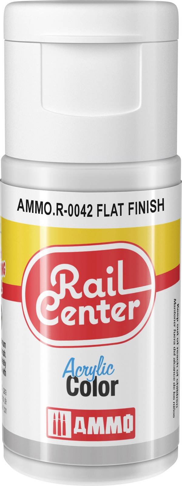 <br>  Rail Center<br>  AMMO.R-0042<br>  Modellvasút textúra festék<br>  Bevonat<br>  matt<br>  20 ml<br>