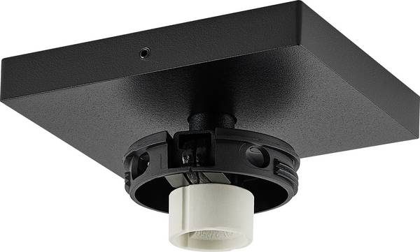 Deko Light 348265 Can Tilt Square Base Ráépíthető lámpa  GU10  7.5 W Fekete (RAL 9005)