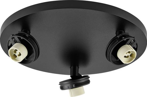 Deko Light 348275 Can Tilt Round Base Ráépíthető lámpa  GU10  7.5 W Fekete (RAL 9005)
