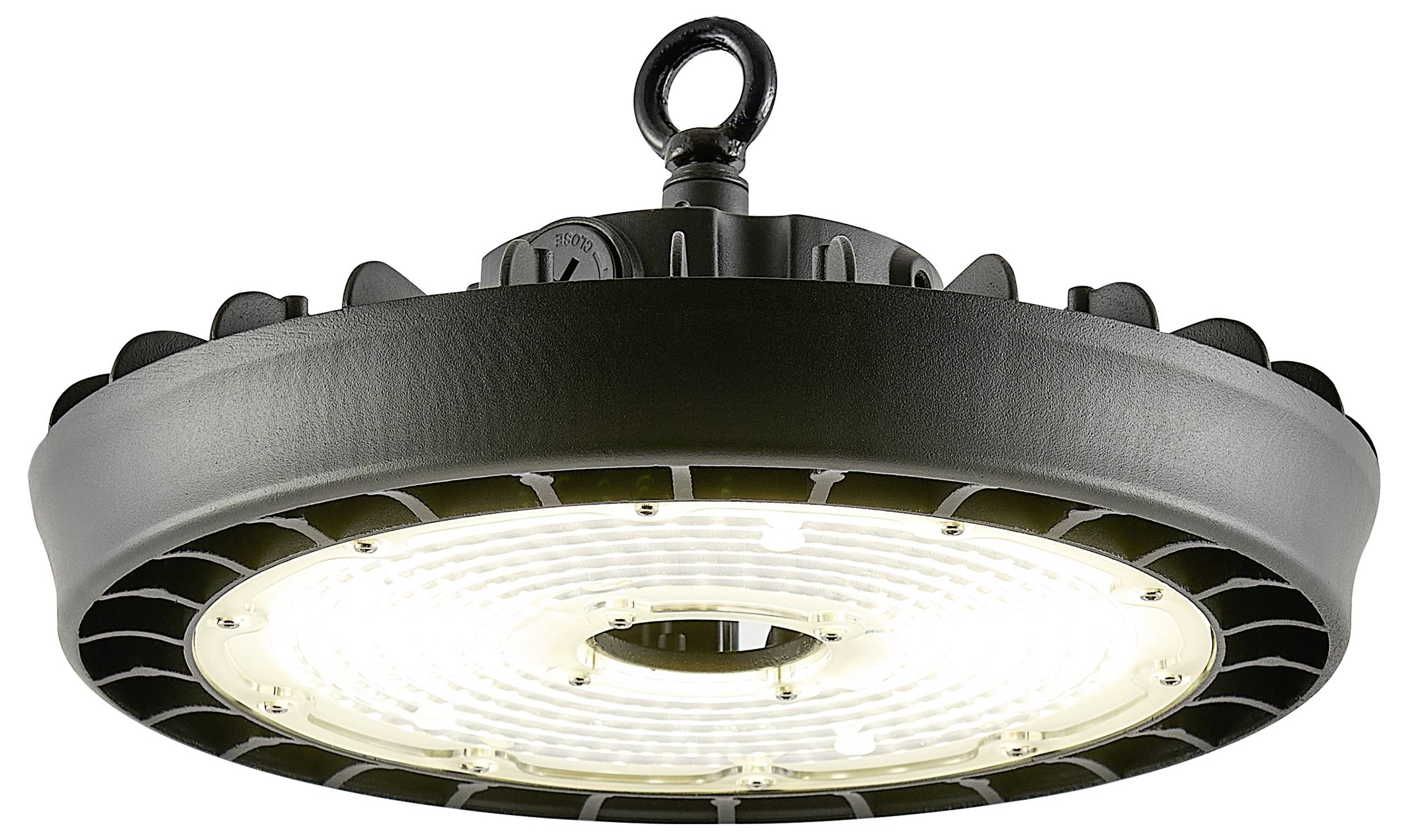 Deko Light Highbay Basic 732162 LED-es csarnok fényszóró LED LED 210 W Fekete-1