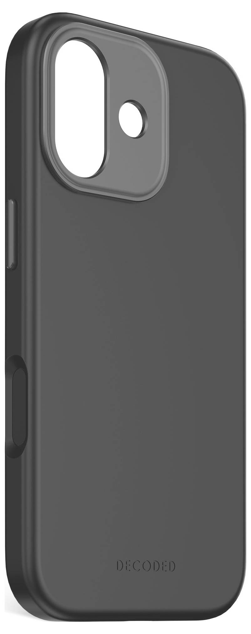 Decoded Decoded AntiMicrobial Silicone Backcover Hátlap iPhone 17 Fekete D25IPO17BCS9PK-1