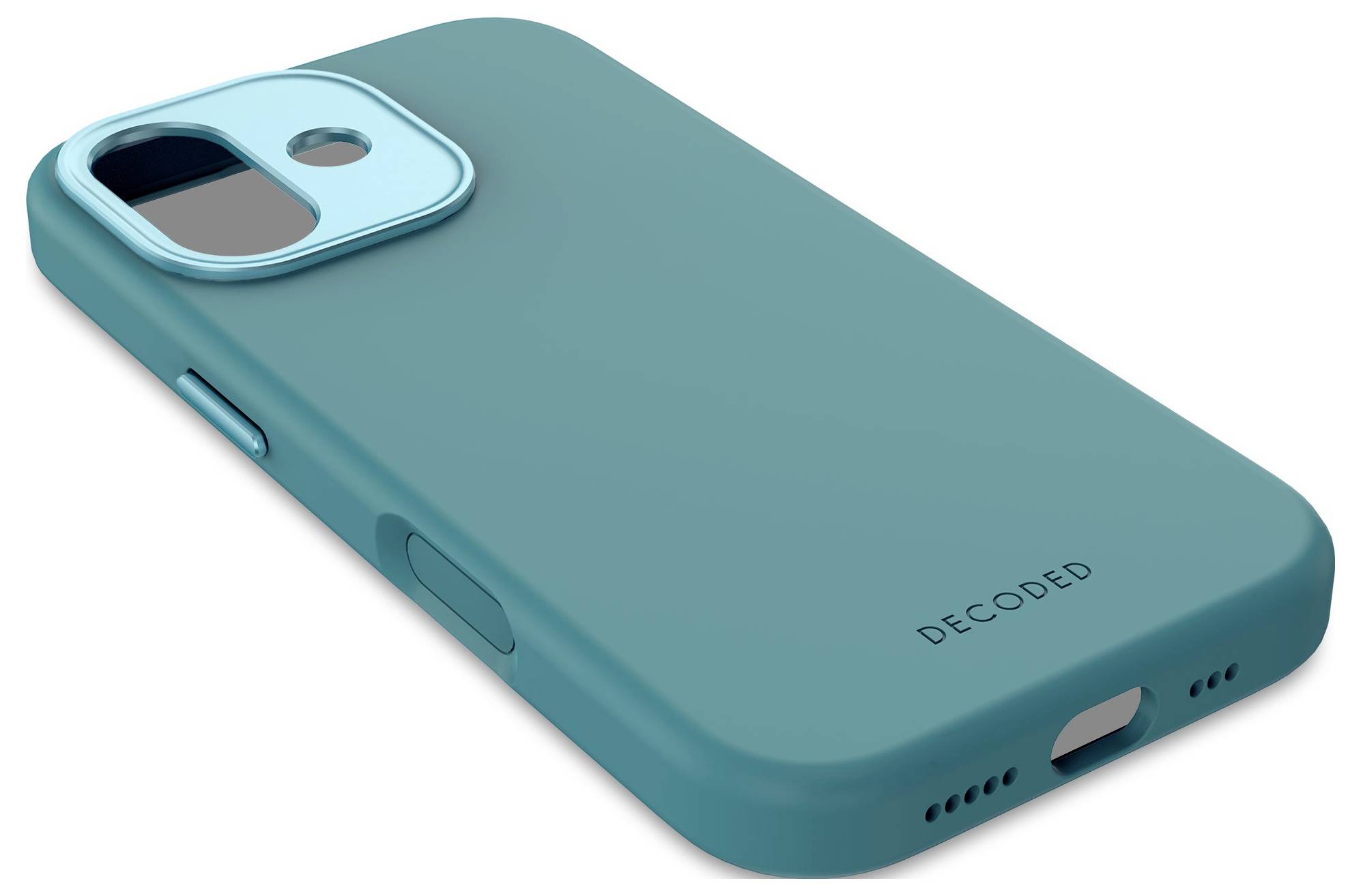Decoded Decoded AntiMicrobial Silicone Backcover Hátlap iPhone 17 Kék D25IPO17BCS9RB-5