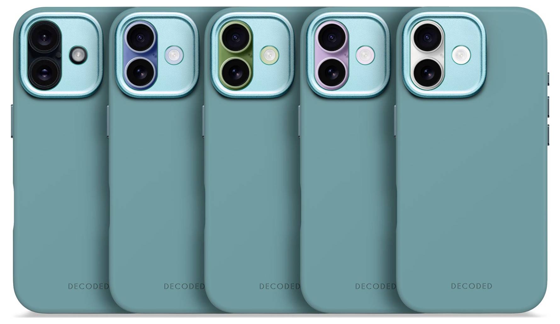 Decoded Decoded AntiMicrobial Silicone Backcover Hátlap iPhone 17 Kék D25IPO17BCS9RB-8