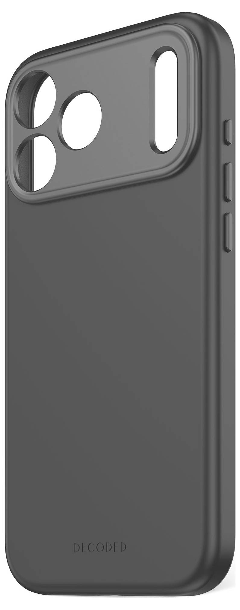 Decoded AntiMicrobial Silicone Hátlap iPhone 17 Pro Max Fekete D25IPO17PKBCS9PK-6