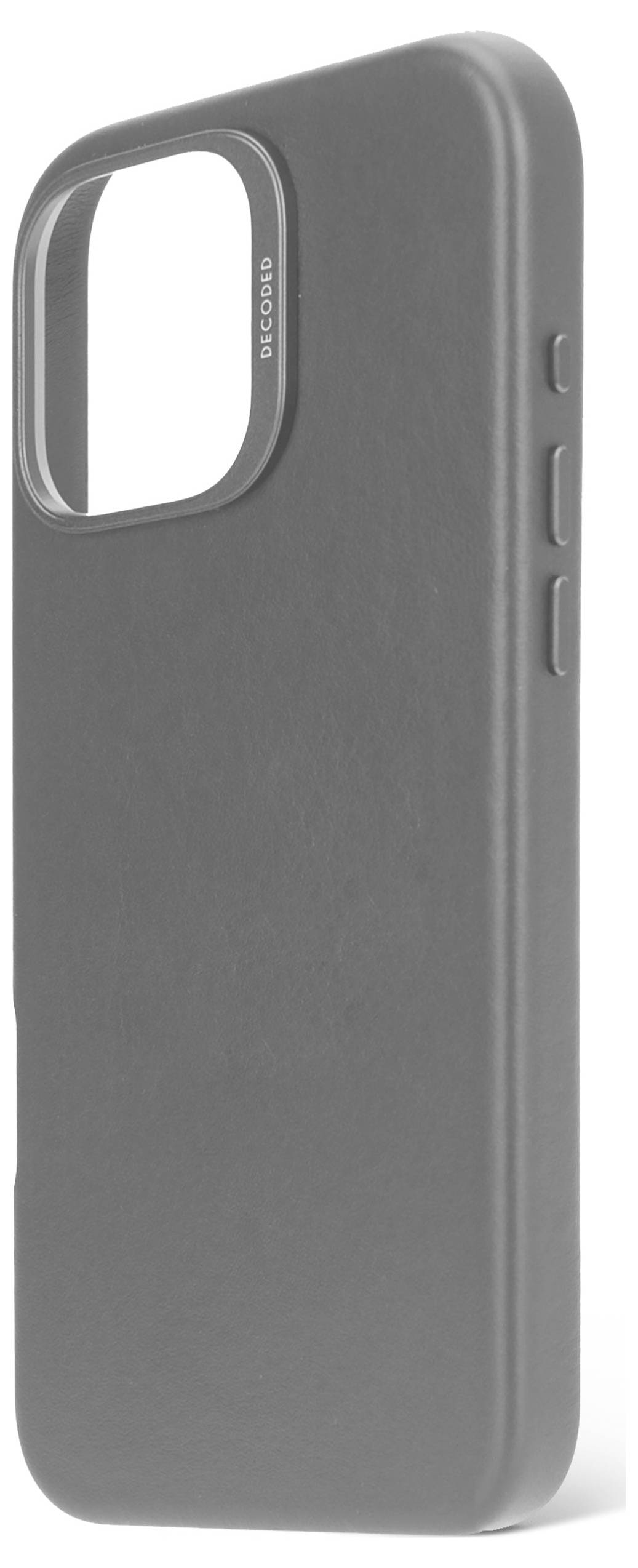 Decoded Decoded Leather Backcover iPhone 16 Pro Hátlap iPhone 16 Pro Max Fekete D25IPO16PMBC1BK-7