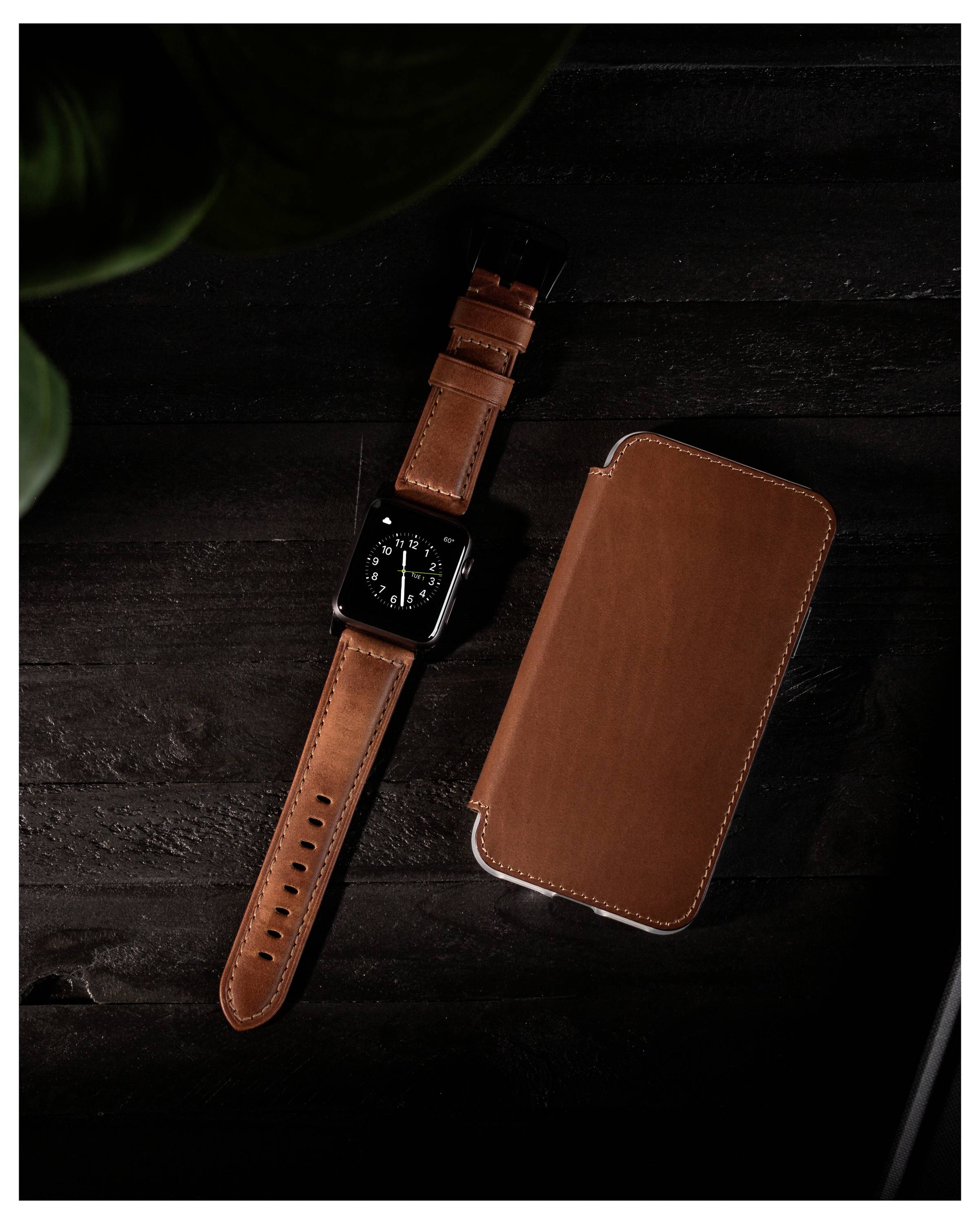 Nomad Modern Lthr. Brown Connect. Csuklópánt Barna-28