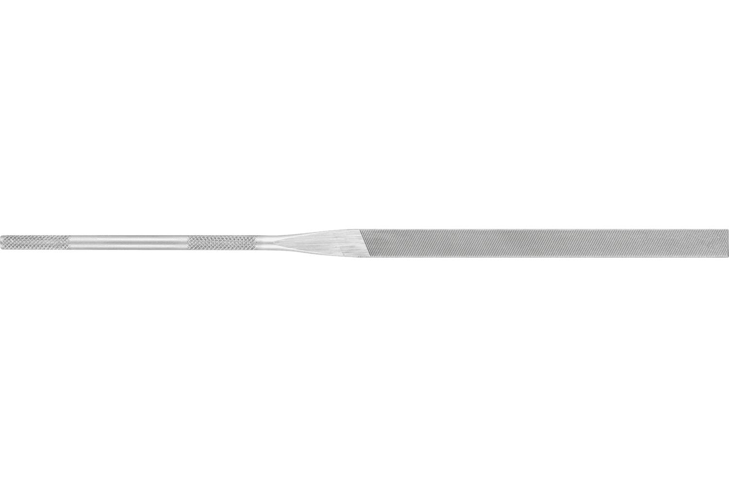 PFERD TOOLS 12502062 PFERD TOOLS Precíziós tűreszelő, lapos, lekerekített élű, 140 mm, svájci vágatú 1, közepes Hossz 140 mm 12 db