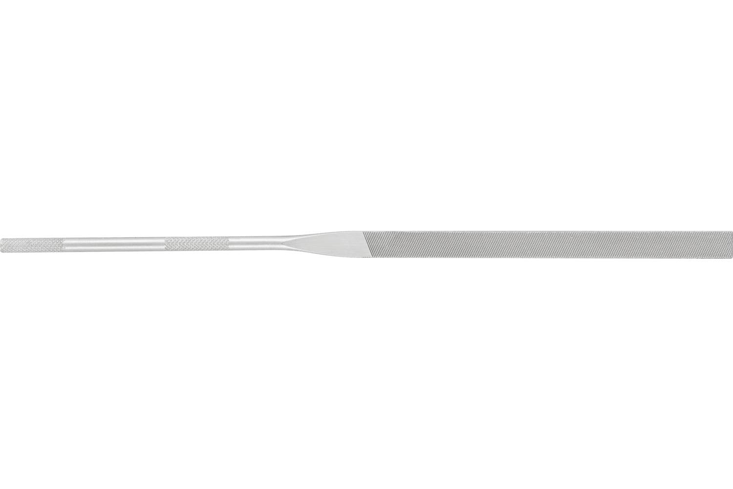PFERD TOOLS 12502081 PFERD TOOLS Precíziós tűreszelő, lapos, tompa, lekerekített élű, 160 mm, svájci vágású 0, durva Hossz 160 mm 12 db