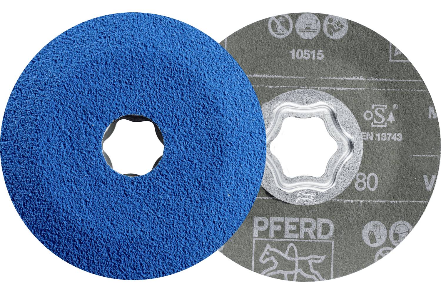 PFERD TOOLS 64110080 Fíbertárcsa készlet Ø 100 mm Szemcsézet=80 25 db