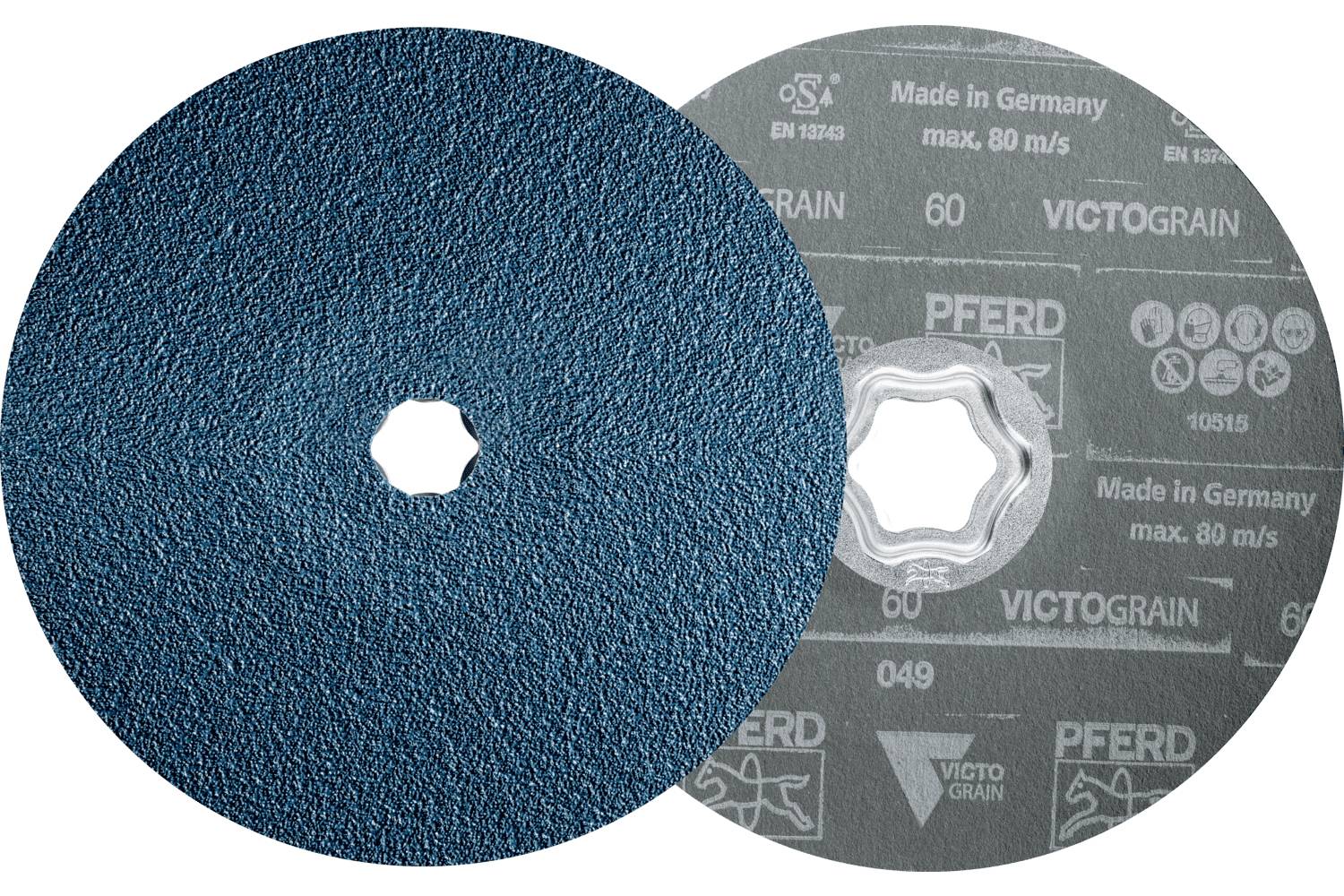 PFERD TOOLS 64118160 Fíbertárcsa készlet Ø 180 mm Szemcsézet=60 25 db