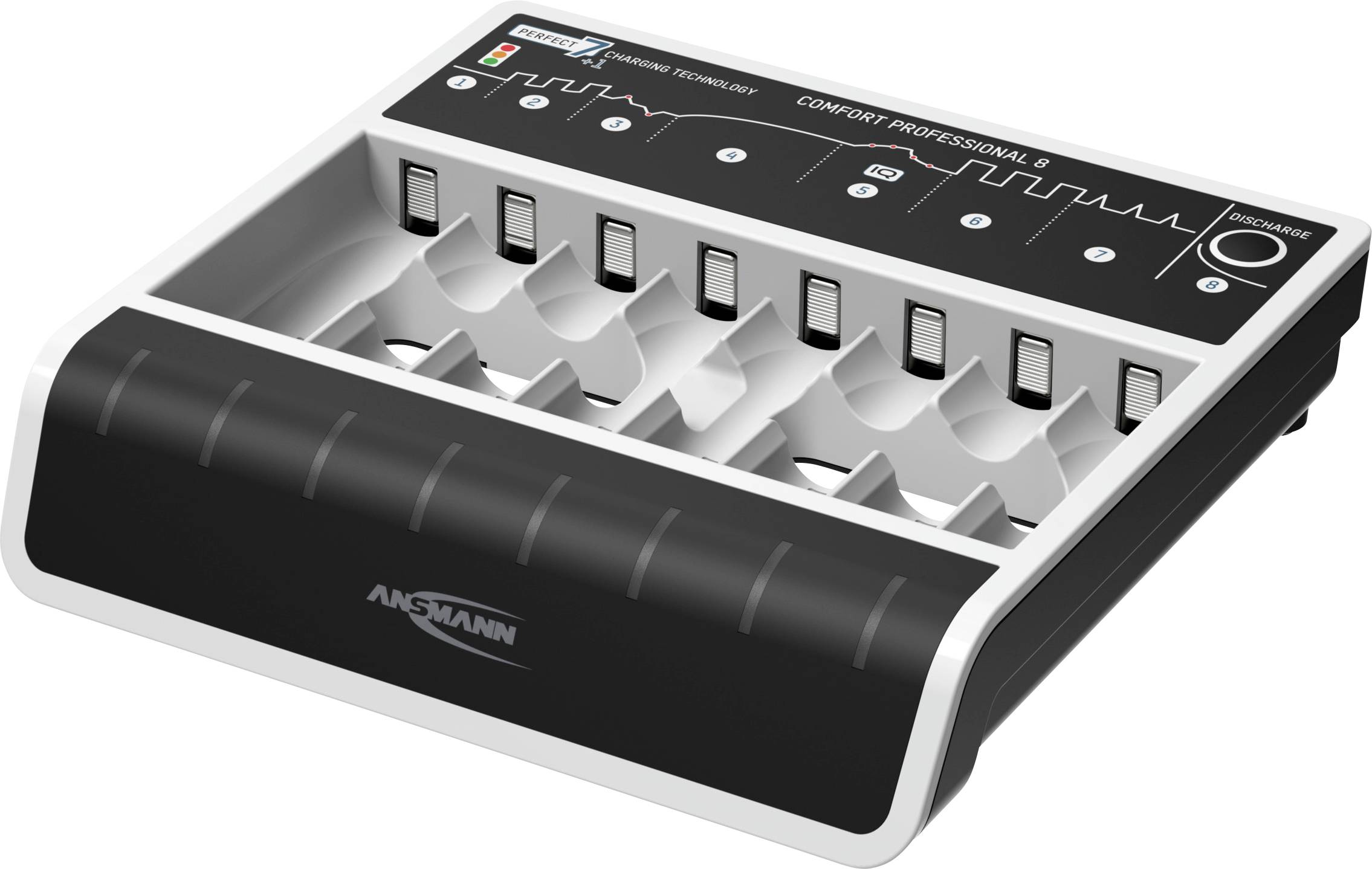 Ansmann Comfort Professional 8 USB-s töltőkészülék