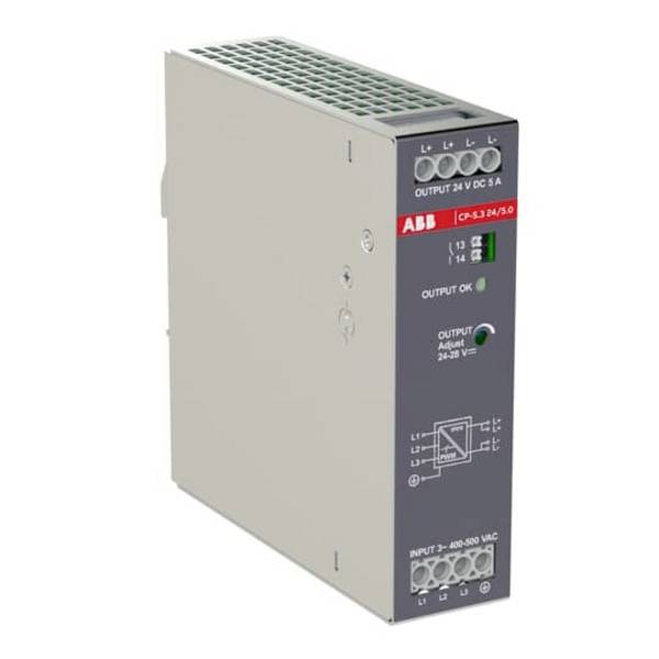 ABB 1SVR340567R1000 Kalapsínes tápegység  24 V 7.5 A 120 W   Tartalom, tartalmi egységek rendelésenként 1 db