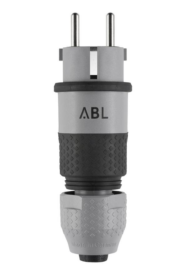 ABL Sursum 100000070 Védőérintkezős dugó Műanyag  250 V Szürke IP54