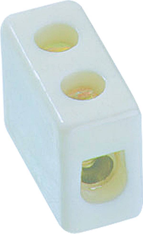 Bachmann 950.000 Porcelán csatlakozó hajlékony: -2.5 mm² merev: -2.5 mm² Pólusszám: 1  1 db Fehér