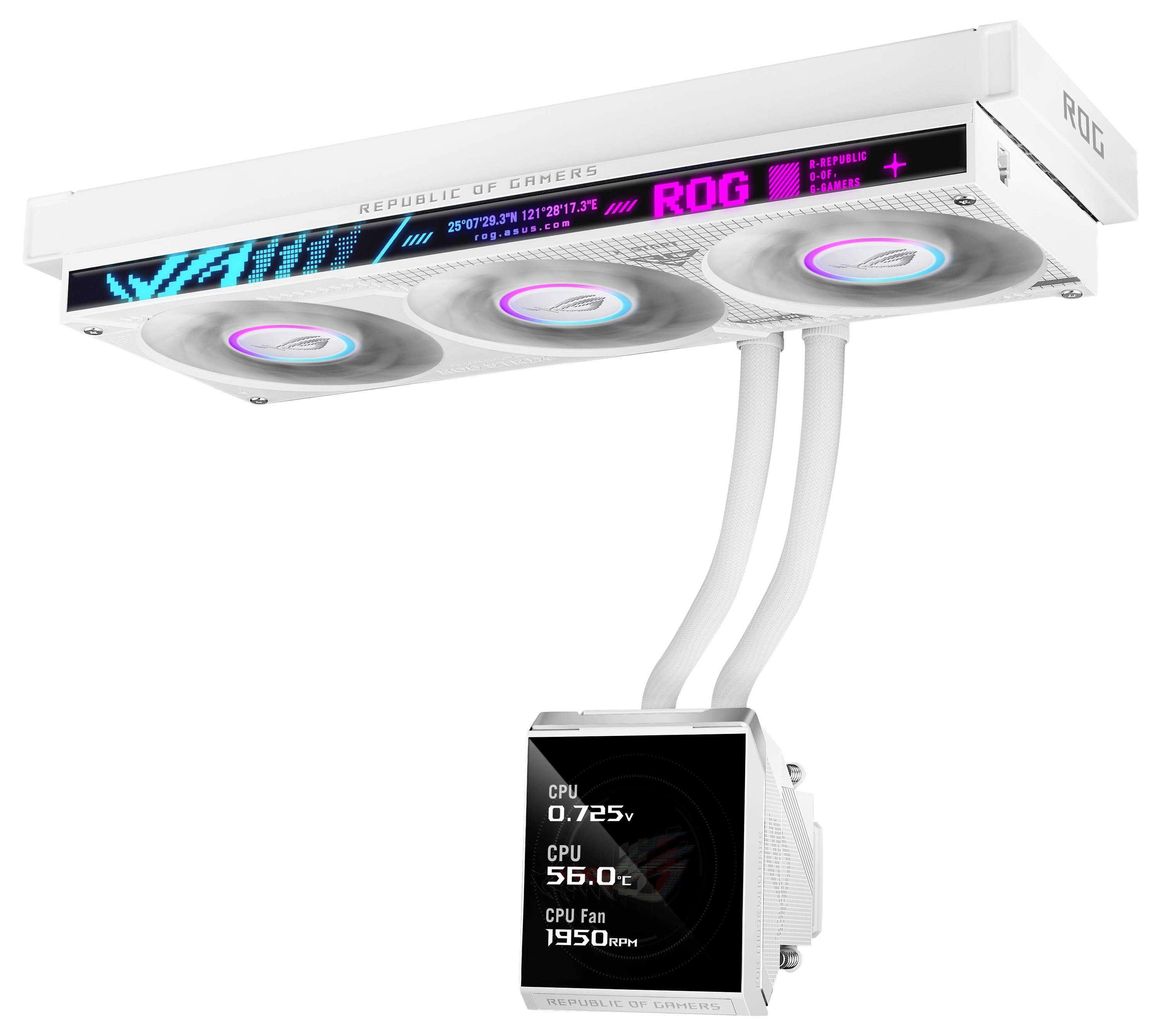 Asus ROG STRIX SLC IV 360 ARGB LCD Vízhűtés készlet-4