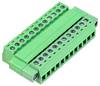 Donau Elektronik H381-12 Összekötő hajlékony: - merev: - Pólusszám: 12 1 db
