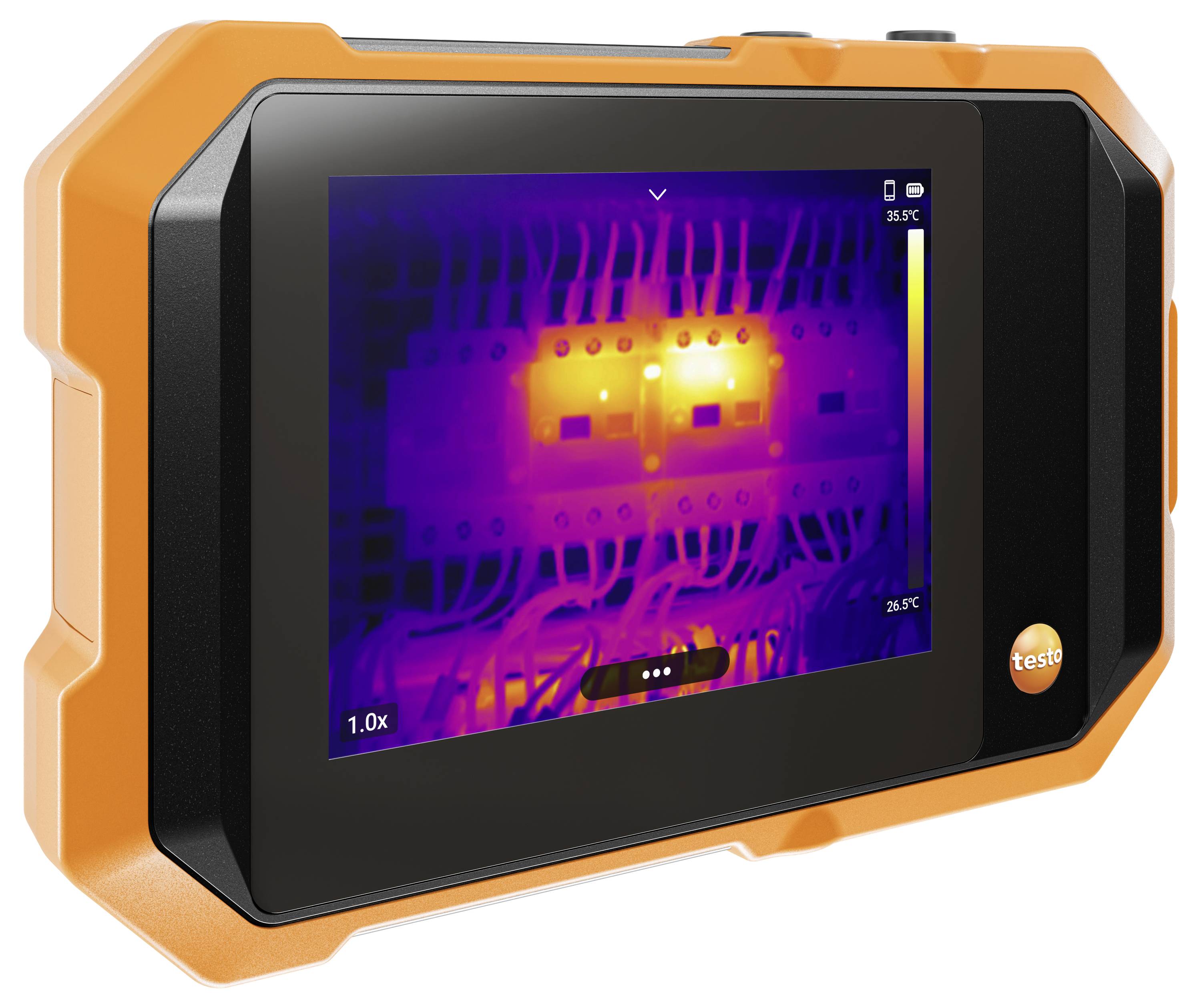 testo 862-2 Hőkamera -10 - 550 °C 256 x 192 Pixel 25 Hz-1