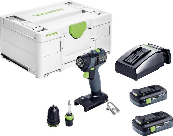 Festool TXS 18 TBX4,0 I-Plus 579347 Akkus fúrócsavarozó  18 V 4 Ah