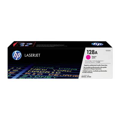 HP LaserJet 128A magenta toner patron doboz, HP LaserJet nyomtatóhoz megjelölt.