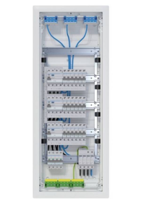 Hager VU60BV2 Kis elosztó Tartalom, tartalmi egységek rendelésenként 1 db