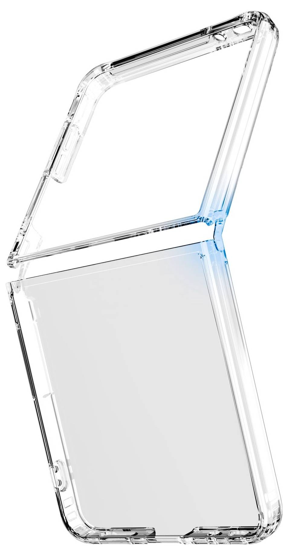 Cellularline Impact Clear Booklet Samsung Galaxy Z Flip 8 Átlátszó IMPACTCGALZFLIP8T-3