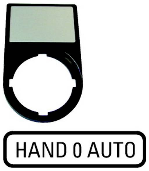 Autó műszerfalának fényszórókapcsoló-ikonja „HAND O AUTO" felirattal kézi vagy automatikus megvilágítás-vezérlési lehetőségekkel.