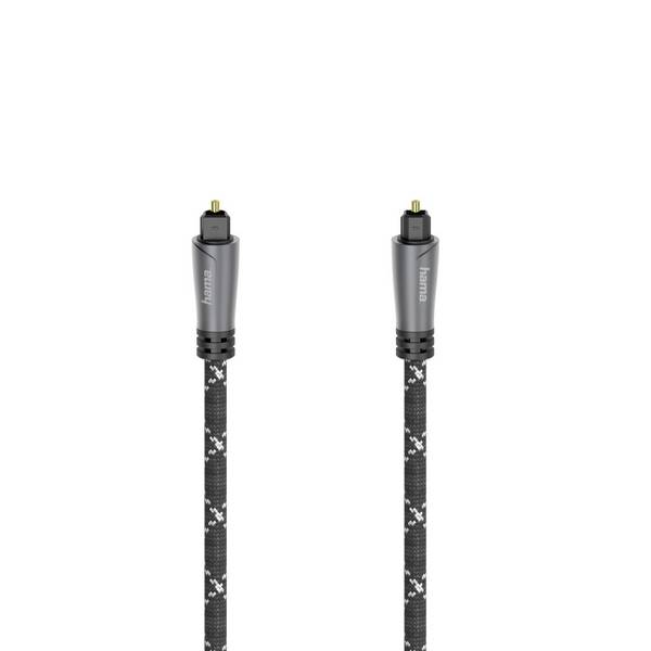 Hama 00205139 Toslink Audio Kábel 1.5 m Fekete Fém