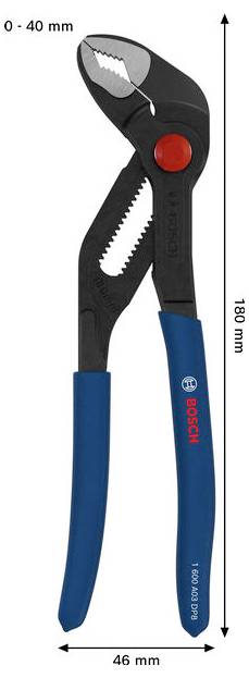 Bosch Professional 1600A03DN5 1600A03DN5 Vízpumpa fogó 180 mm-3