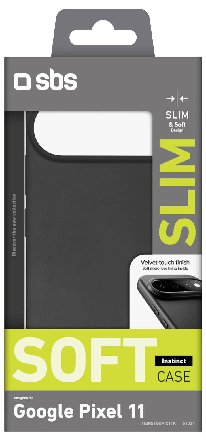 sbs mobile Instinct Hátlap Google Pixel 11 Fekete TEINSTGOPIX11K-1