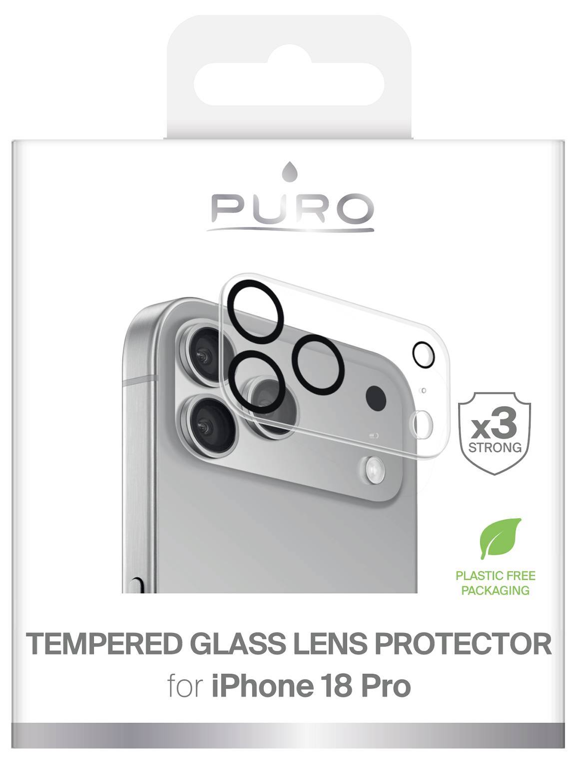 sbs mobile Kameravédő üveg Apple iPhone 18 Pro 1 db PUSDGLIPHONE18P-1