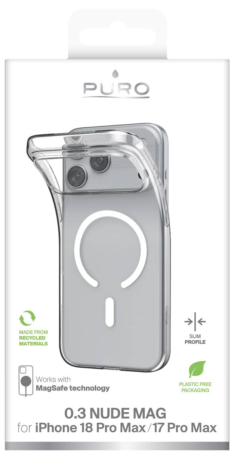 sbs mobile 0.3 Mag Hátlap Apple iPhone 18 Pro Max, iPhone 17 Pro Max Átlátszó PUIPC18P6903MAGTRGRS-1