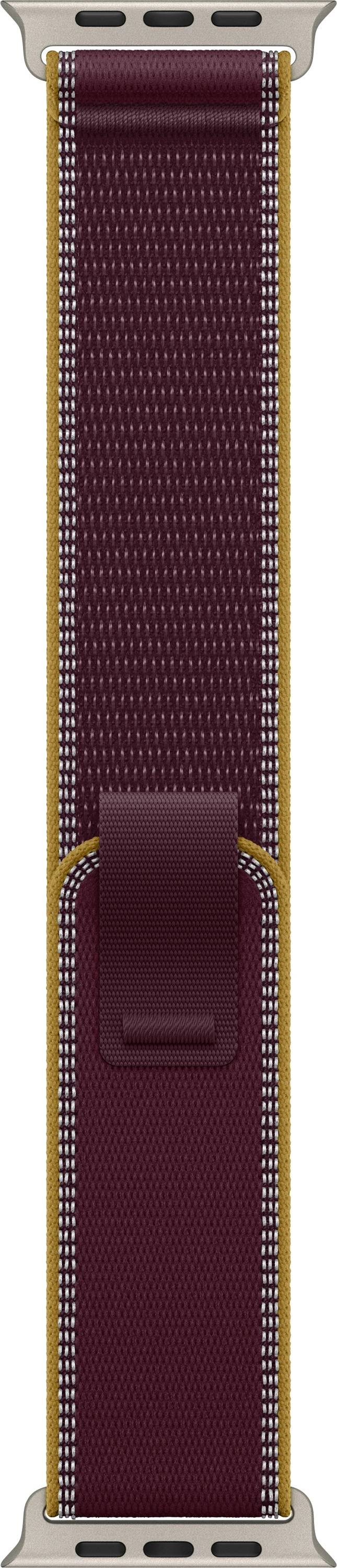 Apple Watch Trail Loop 49 mm M/L Burgundi
