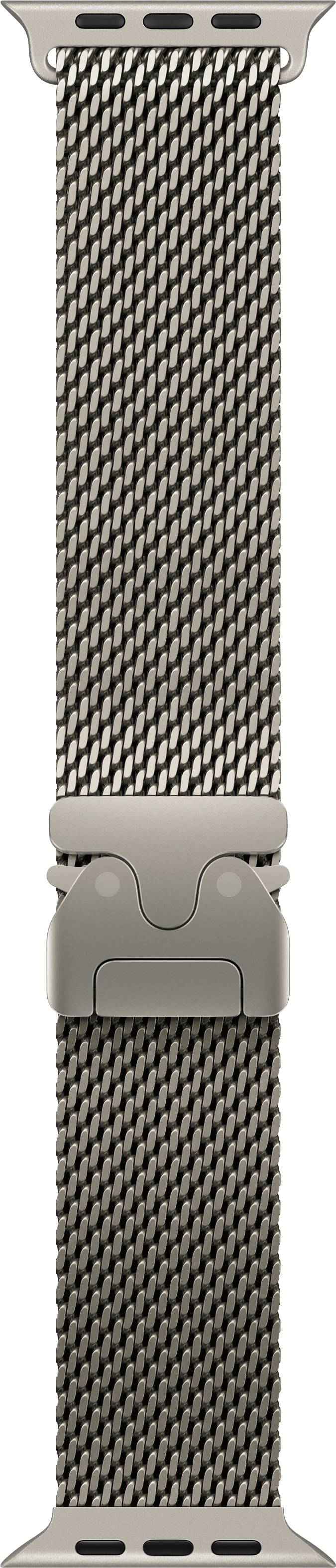 Apple Watch Milanaise Loop Karpánt 49 mm L Natúr
