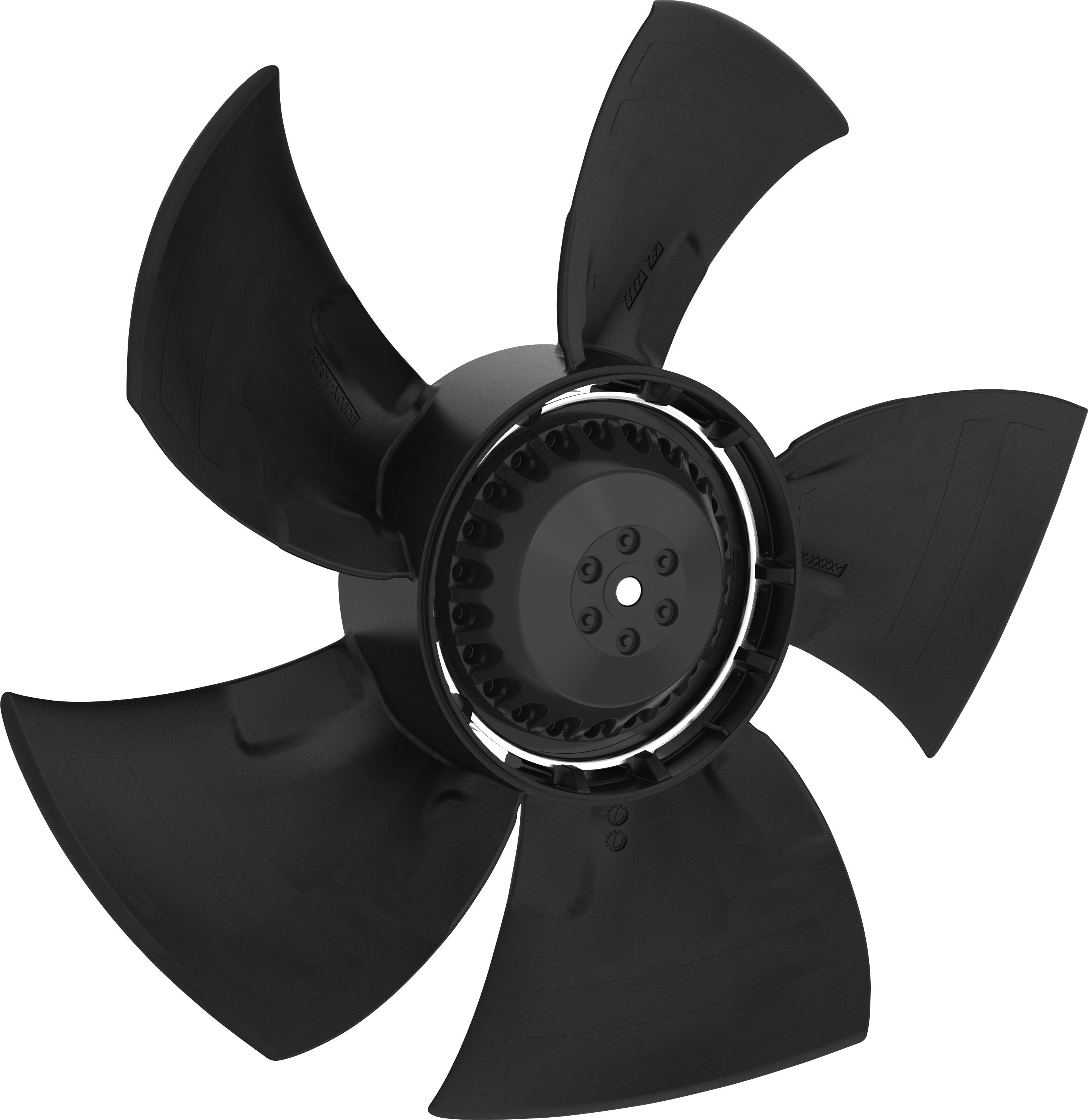 EBM Papst HyBlade VAY0300H4MES Axiális ventilátor 230 V/AC 2070 m³/óra (H x Sz x Ma) 80 x 300 x 300 mm
