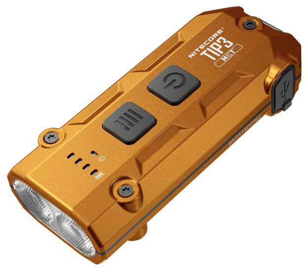 NiteCore NC-TIP3-O LED Kézilámpa Akkuról üzemeltetett 720 lm 30 g-0