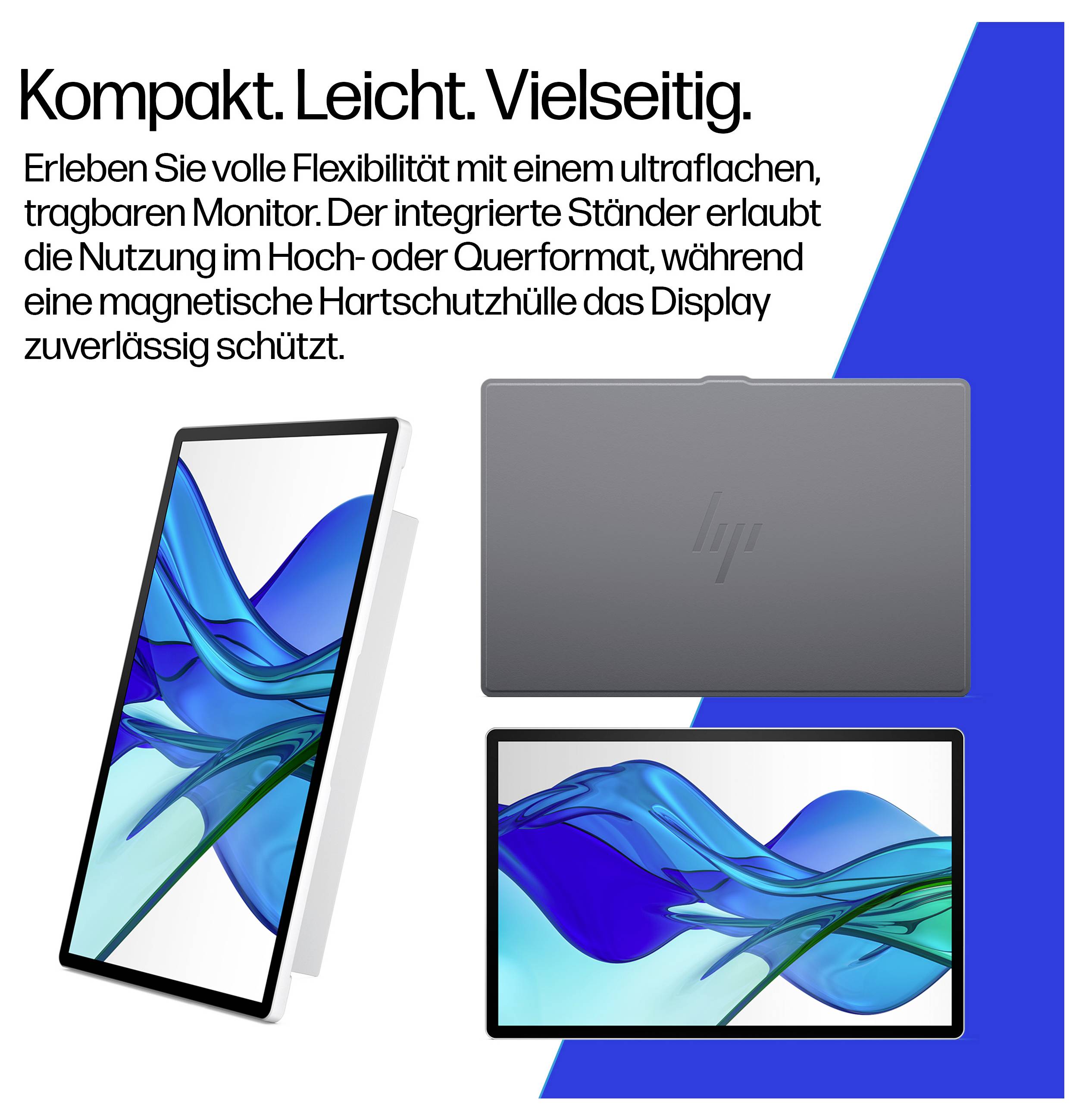 HP S5 Pro 514pn Hordozható monitor EEK B (A - G) 35.6 cm (14 coll) 2560 x 1600 pixel 16:10 7 ms IPS LCD-8