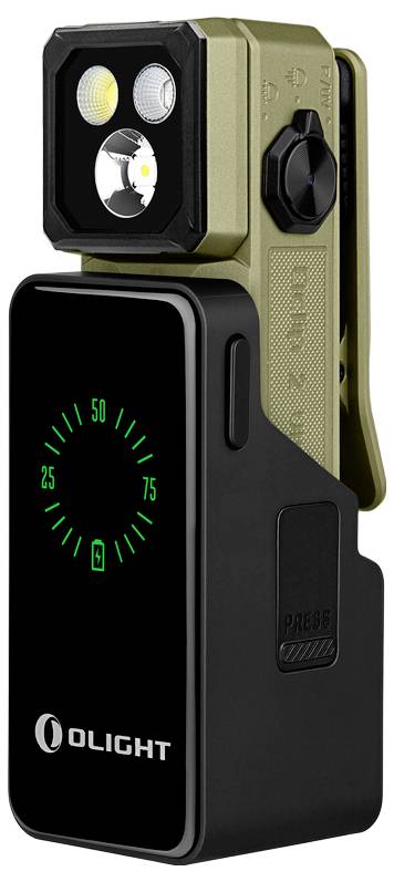 OLight Oclip 2 Ultra Premium 13648 Kézilámpa Övcsíptetővel Akkuról üzemeltetett 144 óra-2