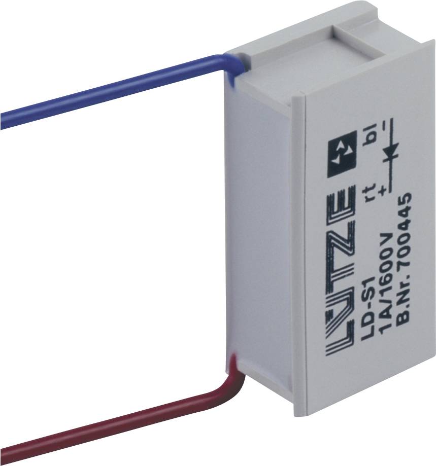 Lütze 700446 LD-S1-0446 DC 24-230V 3A Kapcsolókészülék zavarmentesítő modul 1 db