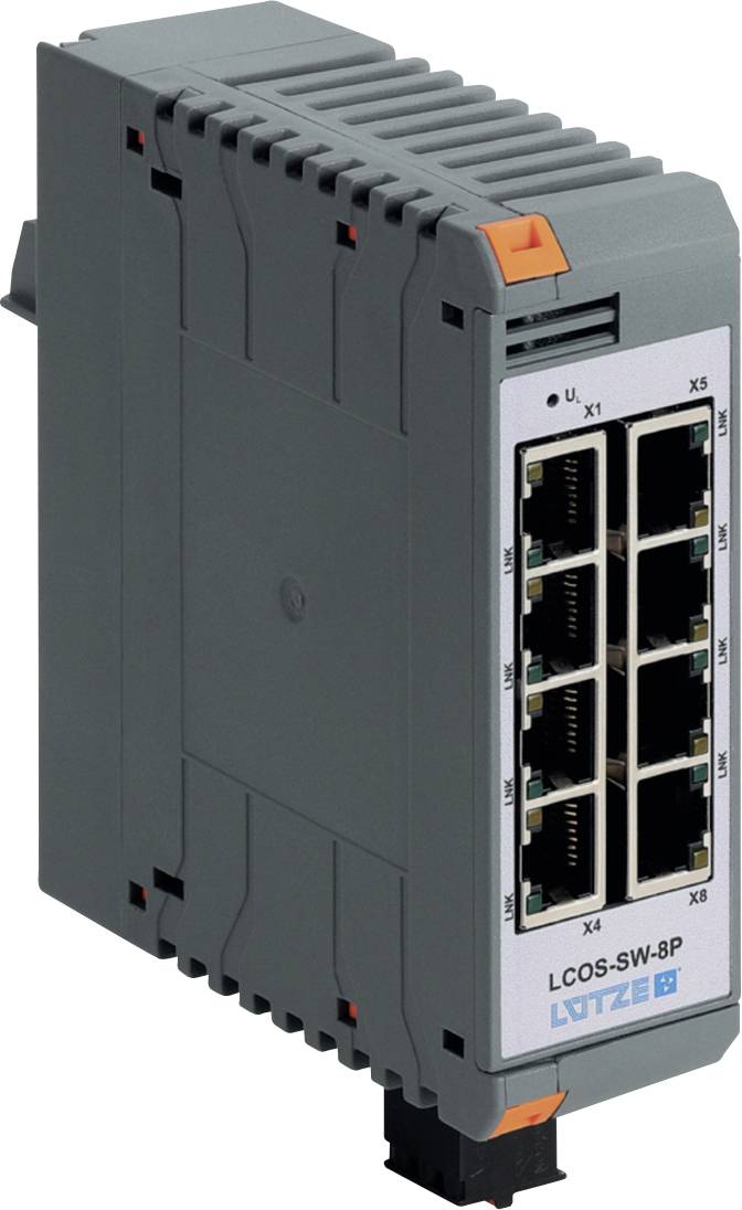 Lütze 779201.0801 LCOS-SW-8P Hálózati switch
