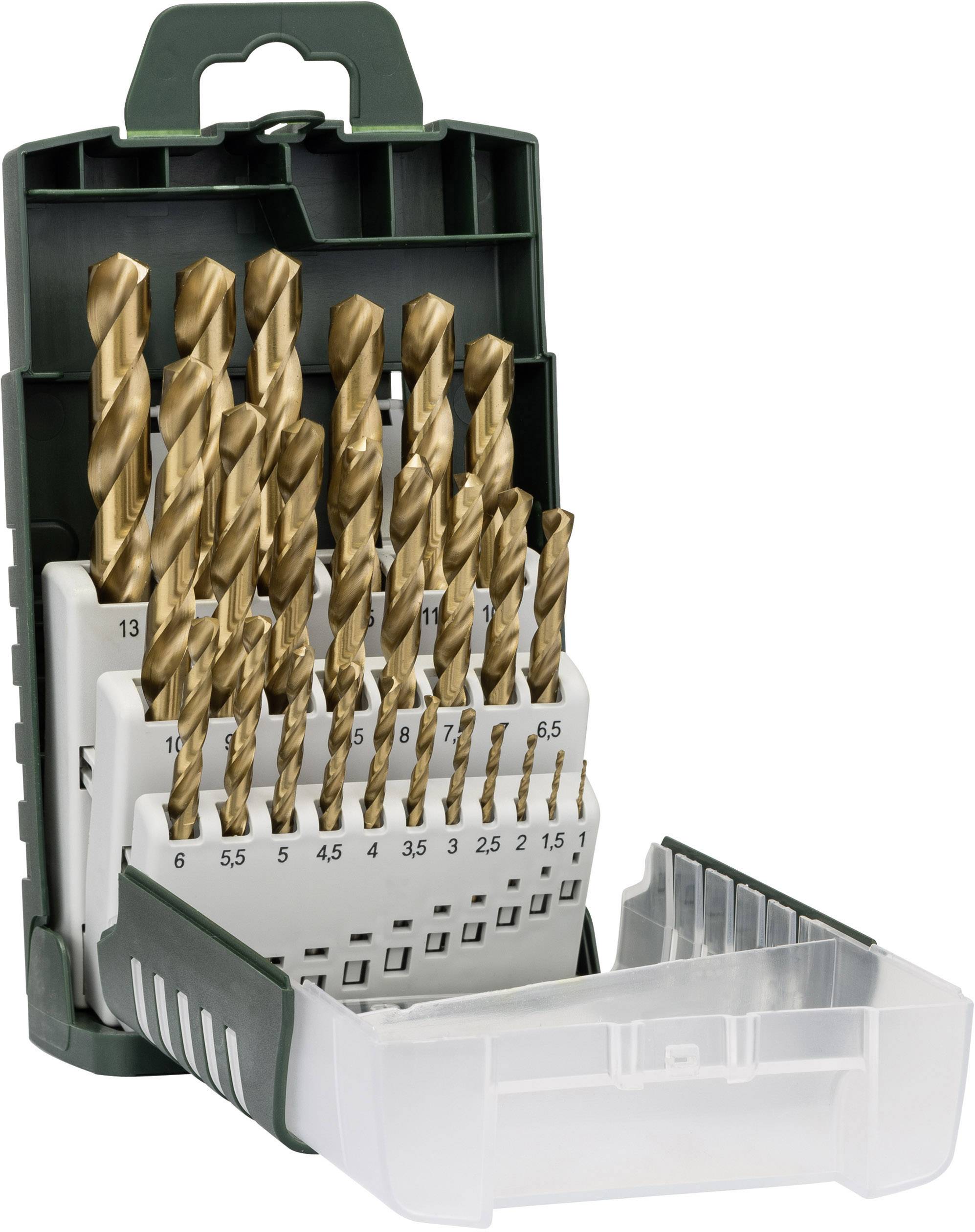 Bosch Accessories 2609255136 HSS Fém spirálfúró készlet 25 részes 1 mm, 1.5 mm, 2 mm, 2.5 mm, 3 mm, 3.5 mm, 4 mm, 4.5 mm, 5 mm, 5.5 mm, 6 mm, 6.5 mm, 7 mm, 7.5