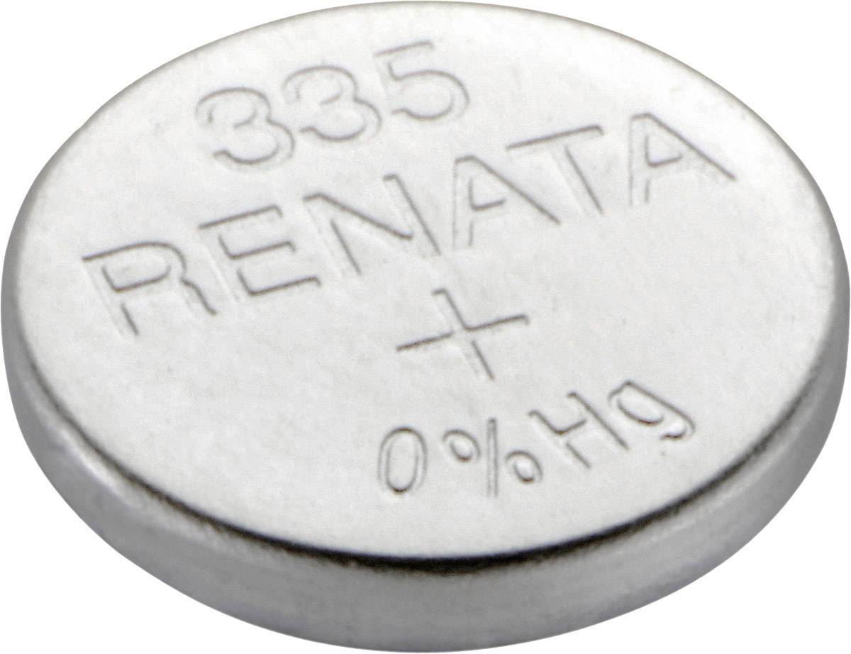 Renata Gombelem 335 1.55 V 1 db 6 mAh Ezüstoxid