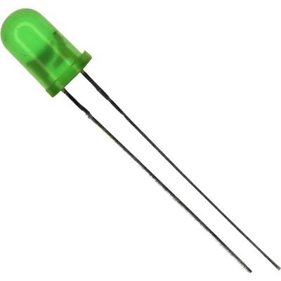 LUMEX SSL-LX5093GD-12V LED kivezetéssel Zöld Kerek 5 mm 20 mcd 60 ° 12 mA 12 V