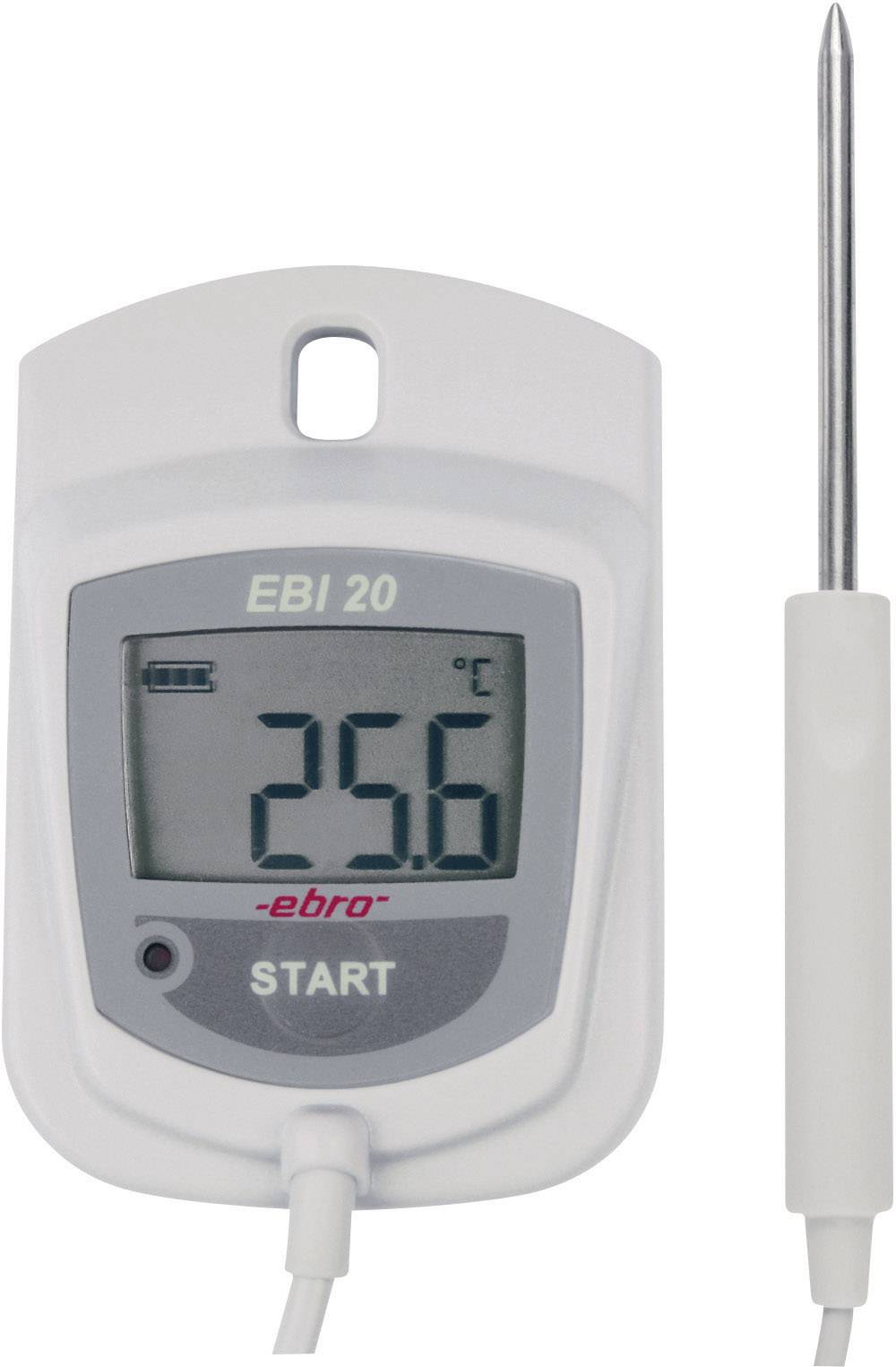 ebro 1601-0010-Z EBI 20-TF Hőmérséklet adatgyűjtő Mérési méret Hőmérséklet 0 - 100 °C