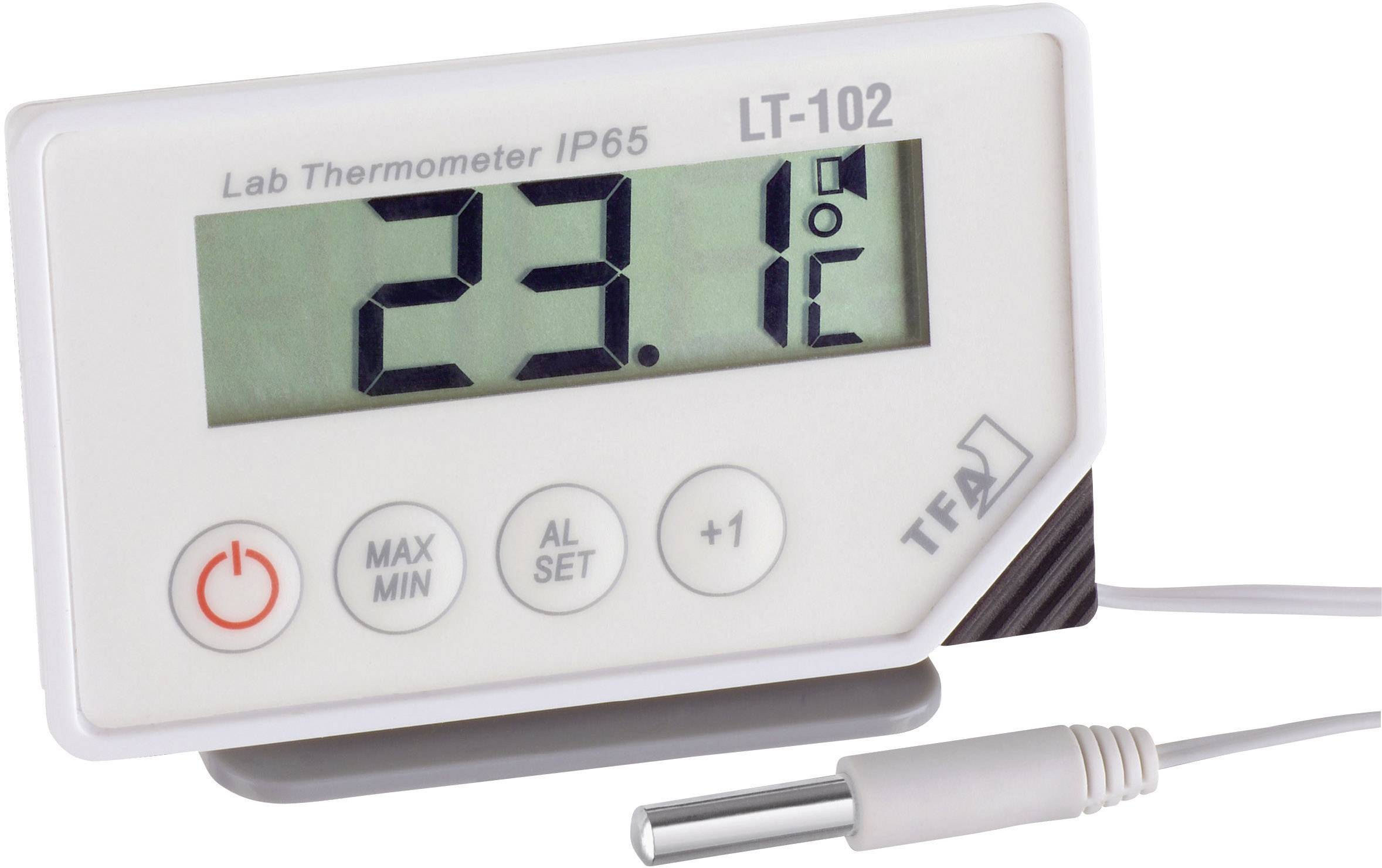 Hőmérsékelt mérő modul, laborhőmérő -50 - +70 °C, HACCP hőmérő TFA LT-102