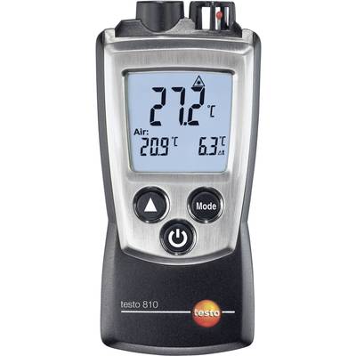  Infra hőmérő, távhőmérő és levegő/gáz hőmérő, 6:1 optika, -30...+300 °C, Testo 810 0560